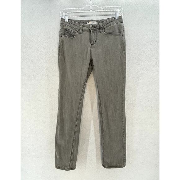 LEE Perfect Fit Just Below the Waist Gray Skinny Jeans Casual Retro Women size 4 - Picture 1 of 9